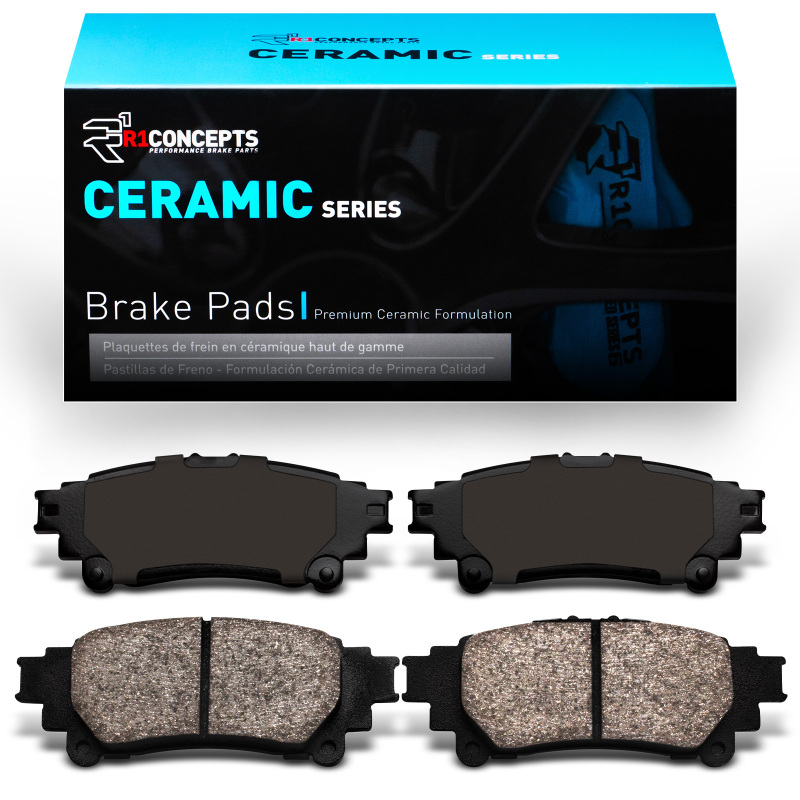 Lexus RX350 Brake Pads - Rear - R1 Concepts - Ceramic - `10-`20